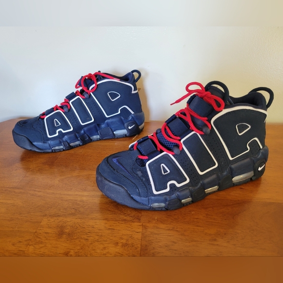 Nike Air More Uptempo Shoes Mens Size 10 Basketball 921948-400 - Picture 1 of 12